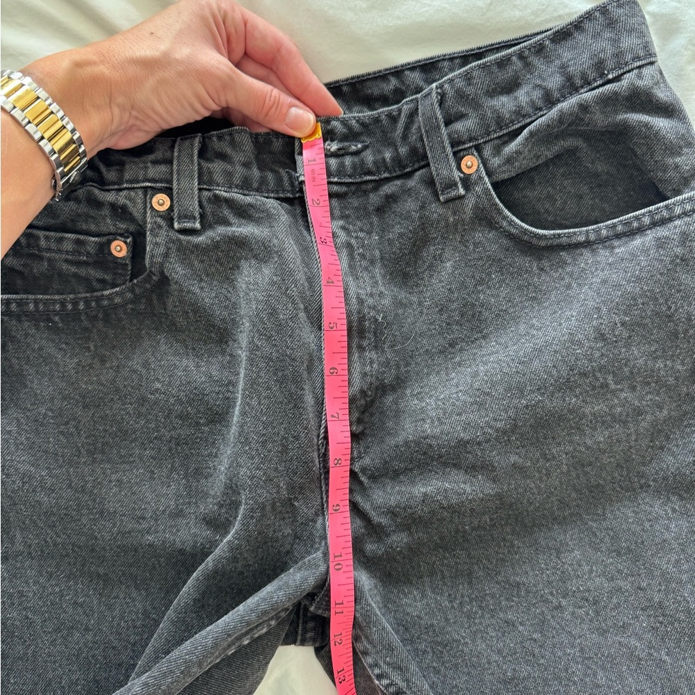 Levi’s 505 Faded Black Cutoff Shorts - Picture 6 of 7